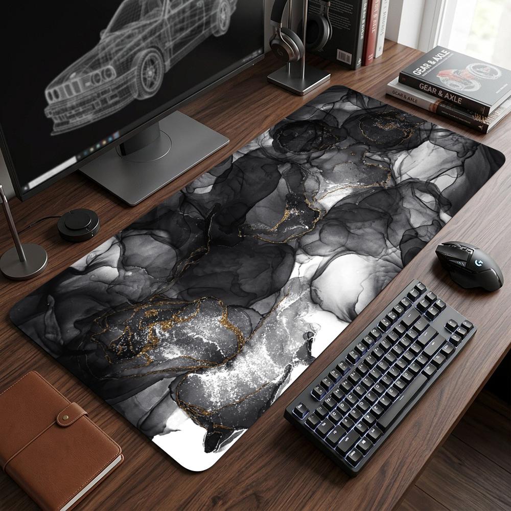 Fashion Marble Mousepad Computer New XXL MousePads Keyboard Pads Mouse Mat Gamer Soft Office Carpet Table Mat Desktop Mouse Pad