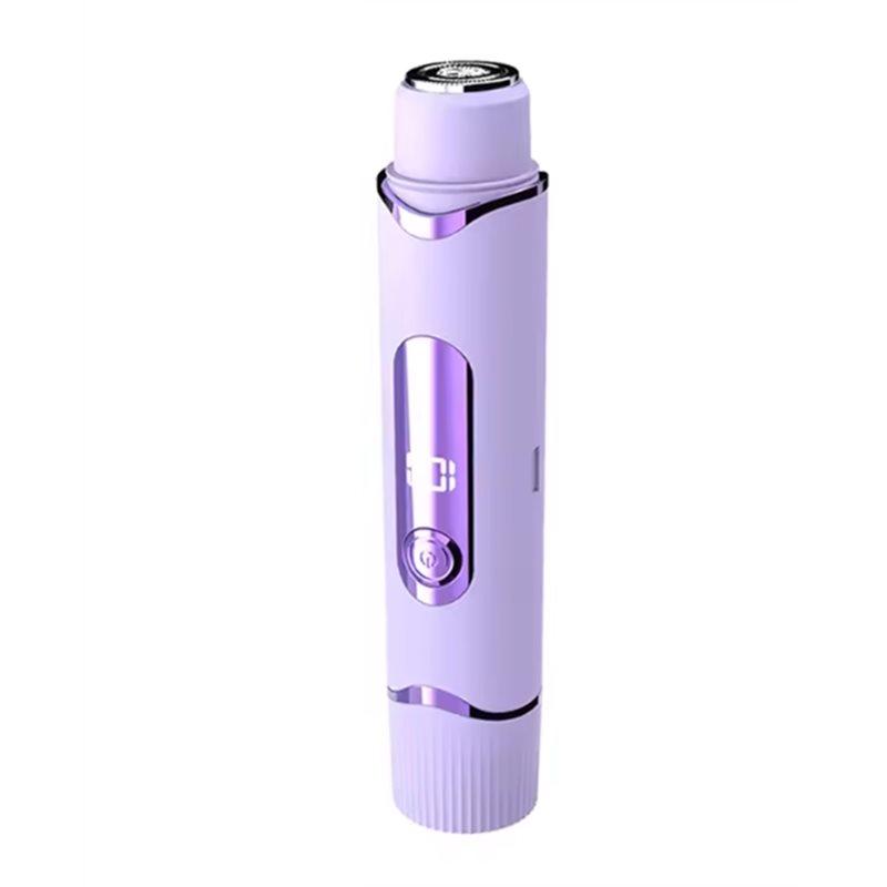 Dual-Purpose 2-In-1 Electric Hair Trimmer For Painless Facial Leg Bikini Body Hair Removal And Shaving