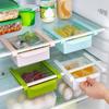 Kitchen Storage Box Sliding Rack Home Refrigerator Rack Pull-out Drawer Storage Rack