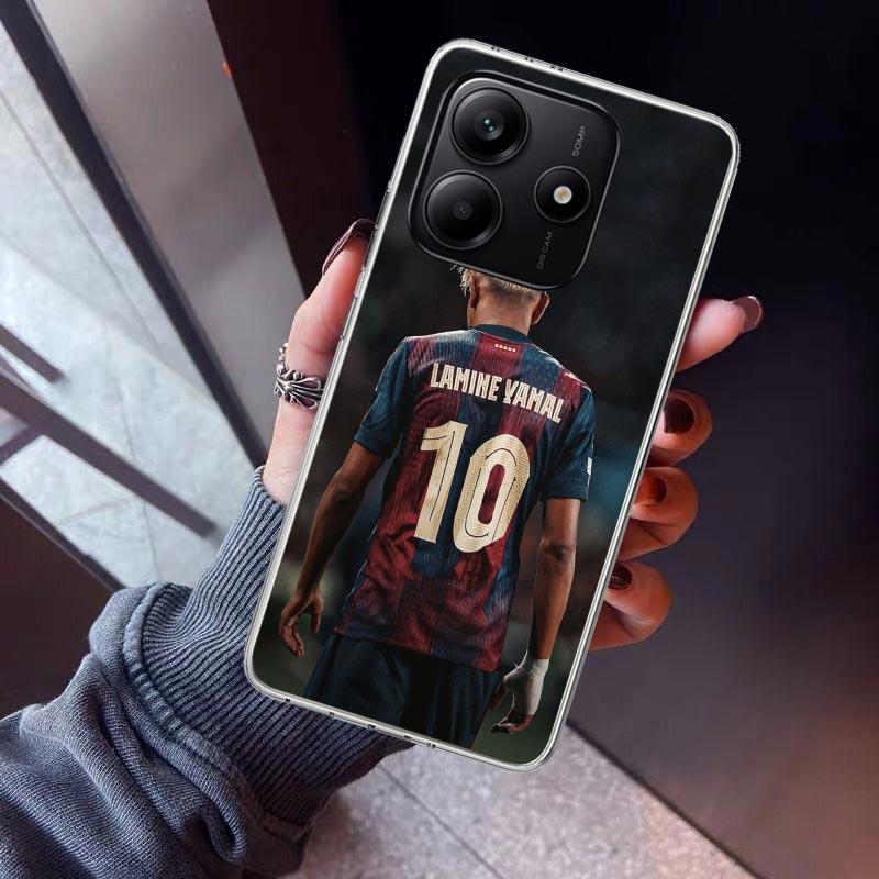 L-Lamine Y-Yamal 19 Phone Case For Xiaomi Redmi Note 15 14 14S 13 12S 12 Pro Plus 11S 11 10S 10 4G Cover 11E 11T 5G Print Fundas