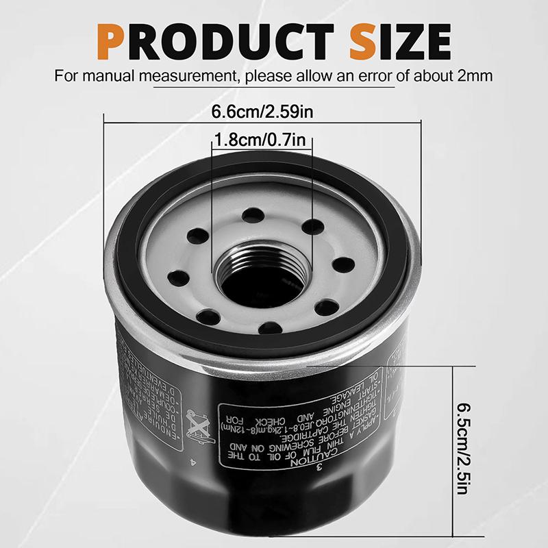 Motorcycle Parts Oil Filter for Honda VT750C Shadow VT750 Spirit VT 1300 Sabre VT1300CX Fury VTR1000 Firestorm VTX1300 VTX1800