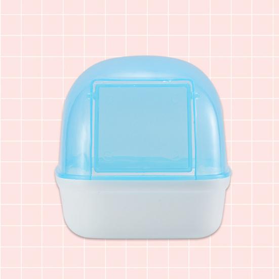 Автоматическая дверь в ванной комнате для хомяка, душевая комната для домашних животных, прозрачная туалетная комната для крыс, шиншилл, маленьких животных