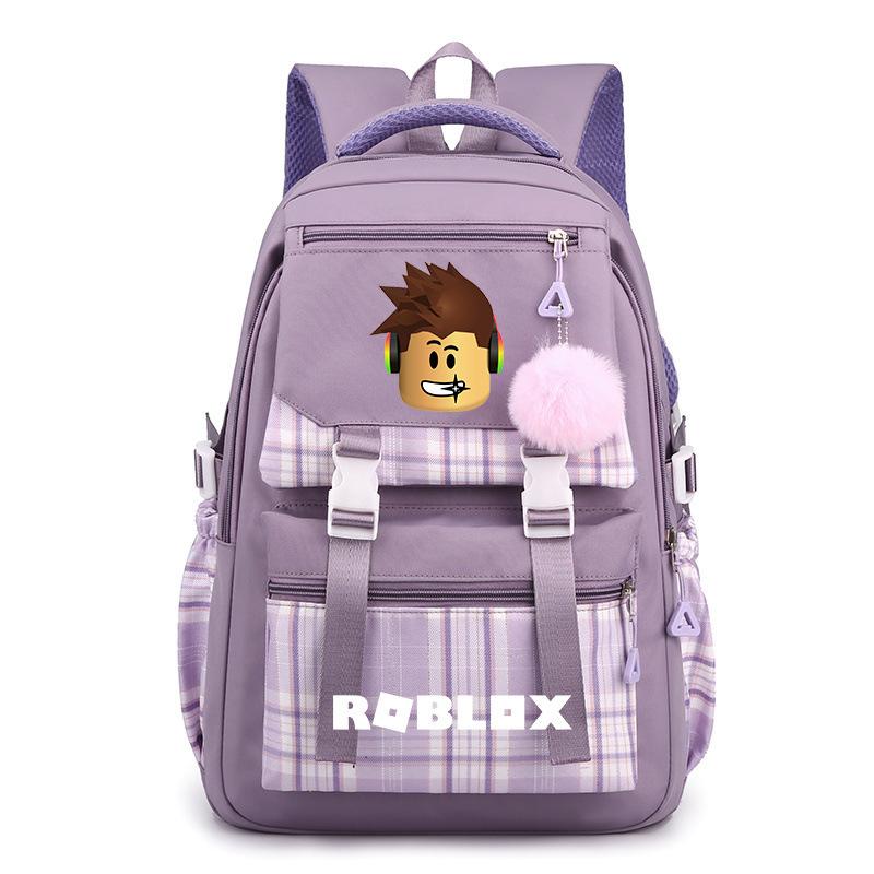 Virtual World Cute Girl Backpack Primary And Secondary School Schoolbag High Value Girl Backpack