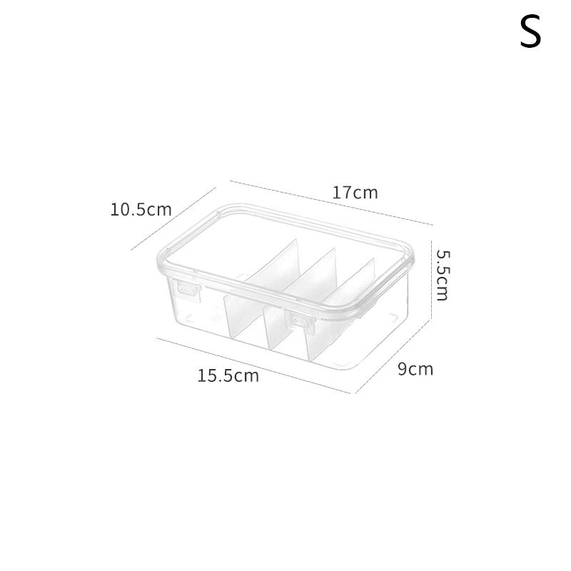 Прозрачный органайзер для кабеля данных, классификация чехла, пылезащитный органайзер для карт с крышкой, коробка для сбора беспорядка для офиса и дома