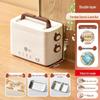 Двухъярусный электрический ланч-бокс с подогревом