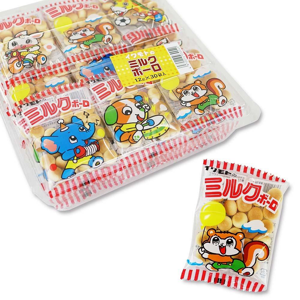 Secret Base Iwamoto Milk Boro Candy Sweets Biscuit Infant Prize Children 2-chome (30 мешков)