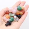 2Pcs/Pack Mini Mushroom Shape Natural Stone Ornament Decoration, Spiritual Meditative Jewellery Gifts Craft 15x20 Mm