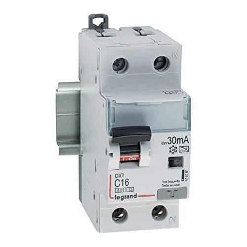 Disjoncteur - LEGRAND - Dx3 - 1P+N - 16A - 6kA