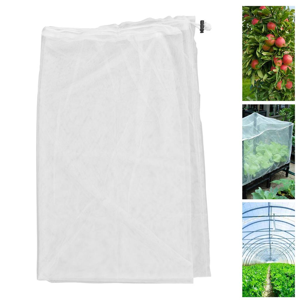 1.5x1 м Садовый чехол для растений на завязке Многоразовый Экологичный Сетчатый мешок для растений для плодовых деревьев