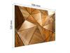Glass stove protection plate 70x52 Wood
