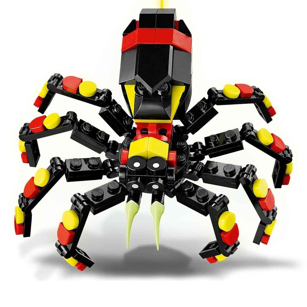 LEGO Создатель Животное: Игрушка-паук подарок на день рождения блок животное существо студент 31159