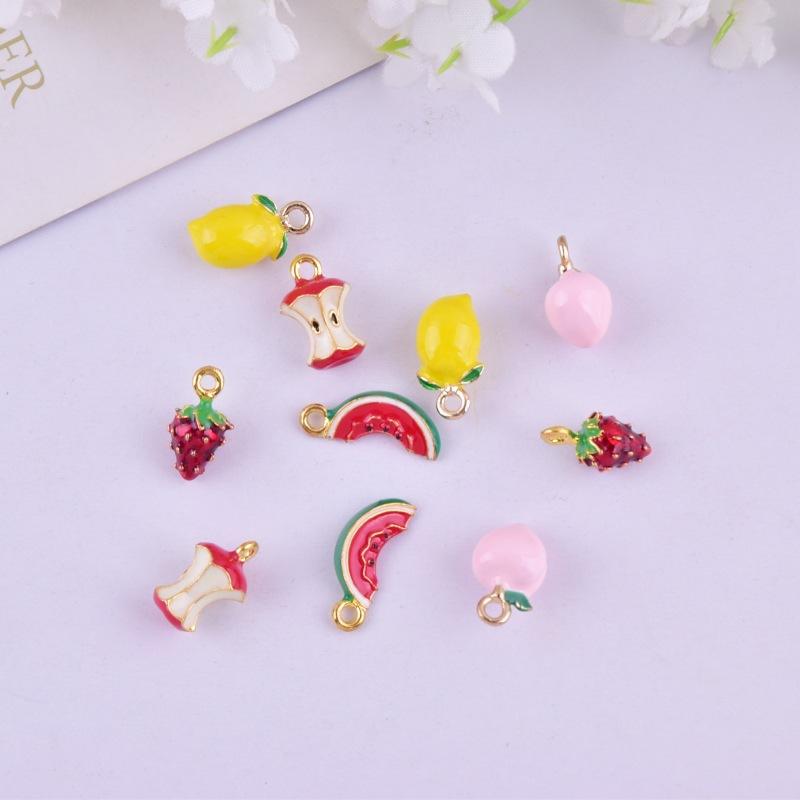 10pcs Fashion Pineapple Charms for Earrings Pendants Necklaces Charms Pendant for Jewelry Making Craft DIY Accessories