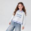 Disney Girls' Faux Layered Preppy Sweatshirt
