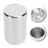 Portable 304 Stainless Steel Sealed Tea Leaf Storage Jar Canister Coffee Bean Container