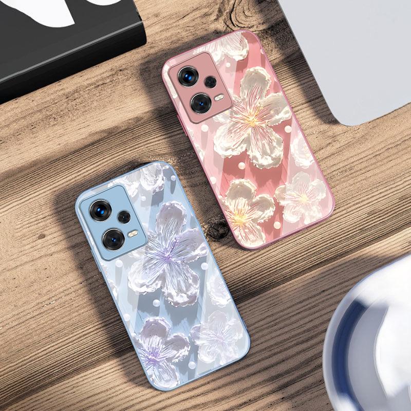 Картина маслом с подсолнухами Для Xiaomi 14 Ultra 13 Lite Redmi Note 13 11 Pro 12 Plus Poco X6 3 Pro F4 6 GT Закаленный чехол для телефона