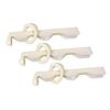 3 Pieces Billiard Cue Clamp Pool Repair Tip Repairing Practical Reusable