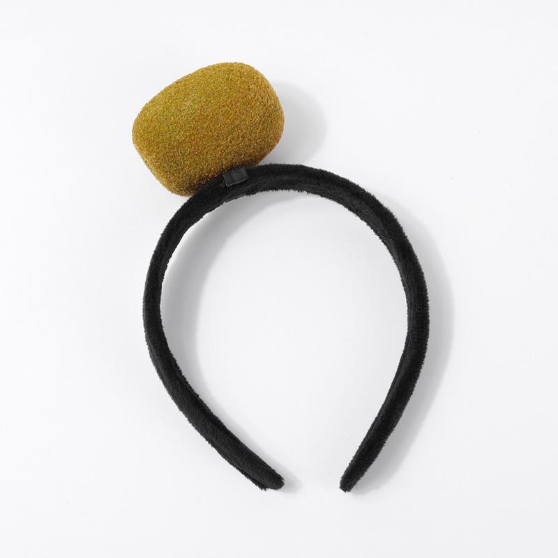 Креативные 3D-ободки для волос с овощами: Аксессуары для волос из моркови, перца, баклажана и зеленых овощей для женщин