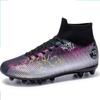 Футбольные бутсы 35-48 унисекс футбольные бутсы высокого качества большого размера с высокой эластичностью носки футбольные бутсы с шипами для искусственного газона детские футбольные бутсы