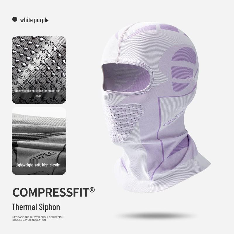 DTJ67 Маска для лица с полной защитой: Дышащая, Защита от запотевания, Ветрозащита и Тепло для шеи и лица для осенне-зимней езды