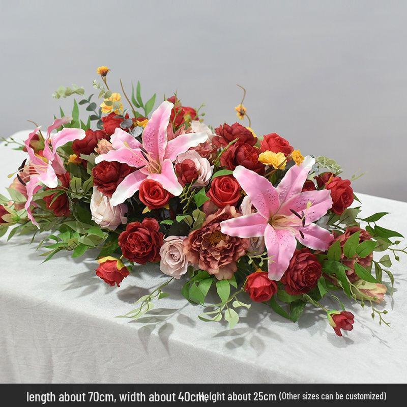 Искусственная цветочная композиция для конференции, делового мероприятия или украшения дома