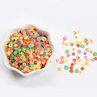 Craft Factory Sale 5mm Resin Polymer Clay Fruit Slices DIY Accessories for Nail Art Decoration Use As Souvenir Style Artificial