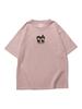 Monchhichi Collaboration Printed Unisex T-Shirt, 6515050, Pink, S