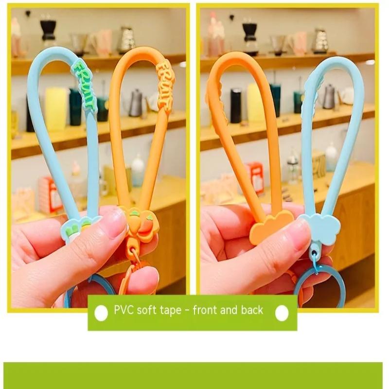 Creative Car Keychain, Funny And Cute Cartoon, Vegetables, Big Eyes, Schoolbag Pendant, Couple Small Gifts Key Chain Keychains Female Flower Keyring