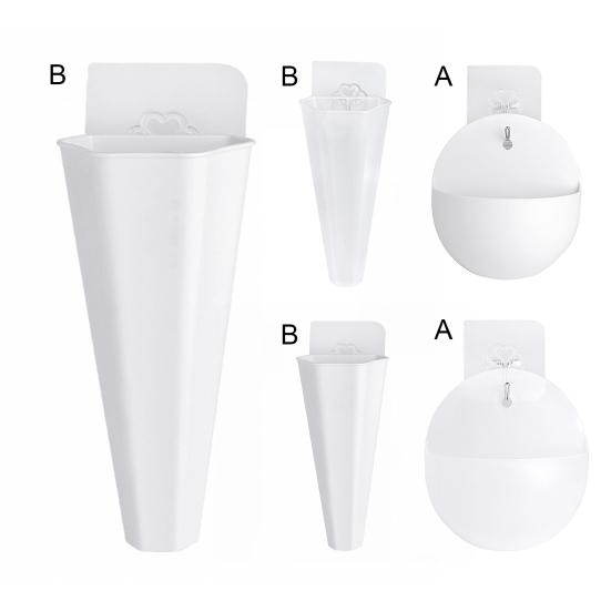 Подвесной цветочный горшок Экологичный Пластиковый Гидропонный Настенный Вазон для растений для Сада