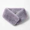 LALA Magnetic Fur Scarf - Grey