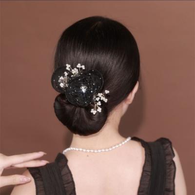 Yousheng Hair Bun Maker Цветочные ленивые бигуди для волос Ловкая булочка Twister Длинные волосы Легкий быстрый инструмент для защелкивания рулонов Женщины Девушка Аксессуары для укладки волос