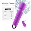 Powerful Magic Wand Vibrators for Women G Spot Clitoris Stimulator Dildo Wand Massager Masturbator AV Stick Sex Toys for