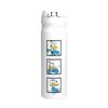 Thermos Vacuum Insulated Portable Mug 500ml Donald Design Easy to Clean with Removable Stainless Steel Keeps Drinks Hot or Cold - Mouthpiece,