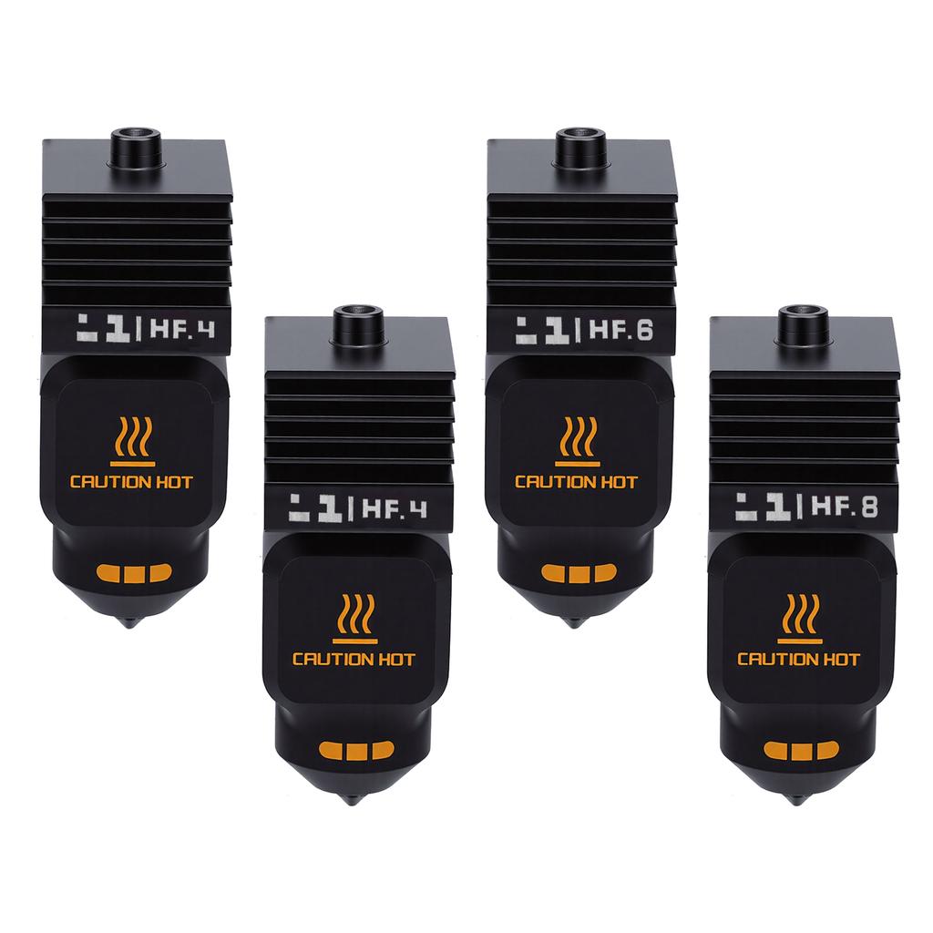 4 шт. Комплект хотэнда Замена для 3D-принтера Bambu Lab P2S H2D H2S H2C 0,4 0,4 0,6 0,8 ММ Высокоскоростной набор хоэндов с