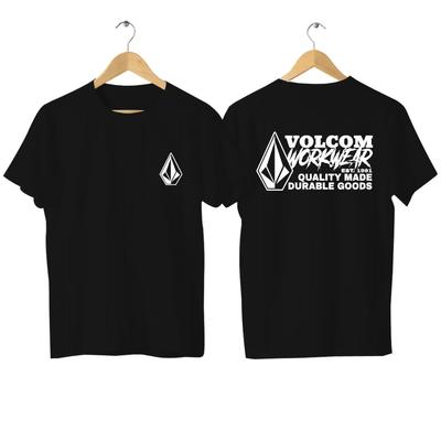 Volcom Stone Мужская и женская горячая модная марка Хлопковая футболка с коротким рукавом Топ с принтом бренда Повседневный уличный стиль