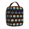 Insulated Lunch Tote Bag Rainbow Flag Star Of Life EMT Unique Paramedic Medical Cooler Thermal Lunch Container Portable School