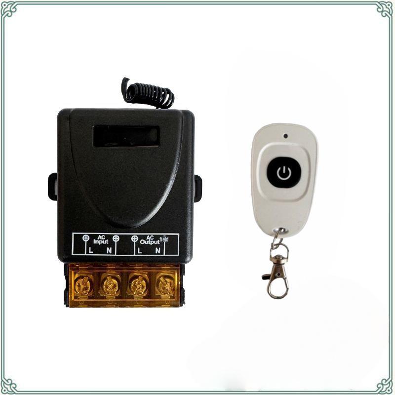 Беспроводной пульт дистанционного управления 220 В 30 А для водяного насоса, двигателя, кухонной вытяжки, вытяжного вентилятора и распылителя.