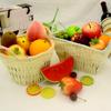 6 Pcs Artificial Fruit Fake Fruits Lifelike Good Details Decorative No Decompose Colorfast Faux Fruits Home Kitchen Party Wedding Decoration Christmas