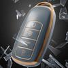 Для Chery Tiggo 8 Pro Tiggo 8plus New 5 Plus 7pro Мягкий ТПУ автомобильный чехол для смарт-ключа чехол в виде ракушки, сумка для ключей, протектор