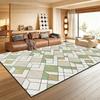 Modern Retro Geometric Living Room Area Carpet Decoration Home Anti Slip Washable Bedroom Cloakroom Mat Soft Plush Office Rug