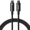 Baseus 240W USB-C Cable, 1m, Fast Charging, Black