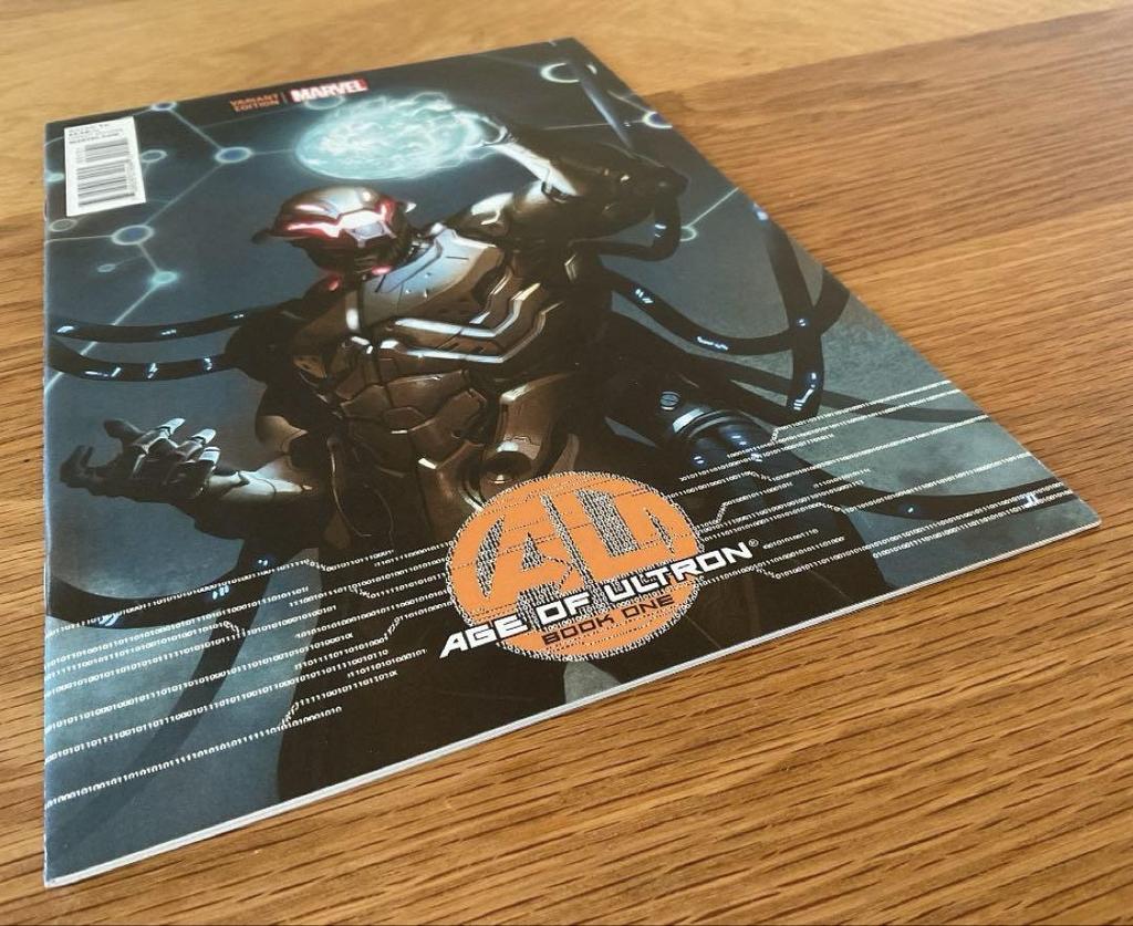 [USED] Age of Ultron 1 Rare Incentive Cover American Comic Leaf