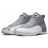 Air Jordan 12 Retro Stealth Men Sneakers Grey White Cool-Grey CT8013-015