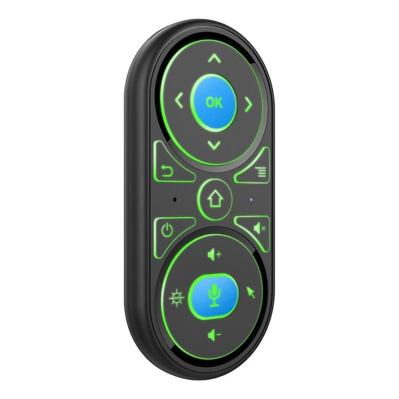 Умная подсветка 2.4G Гироскопическая Air Mouse ИК-обучение Голосовой поиск для Smart TV Проектора Компьютера ТВ-приставки
