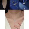 High-grade Alloy Sweater Chain With Trendy Bow And Tassel Design Perfect Birthday Gift For Her