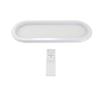 Ceiling Light Dimmable Modern LED Linear Ceiling Lamp with Remote Control for Kitchen Bedroom
