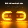 Bike Turn Signal Lights Rechargeable Led Turn Rear Lights Waterproof Bike Warning Lamps with Remote Control for Night