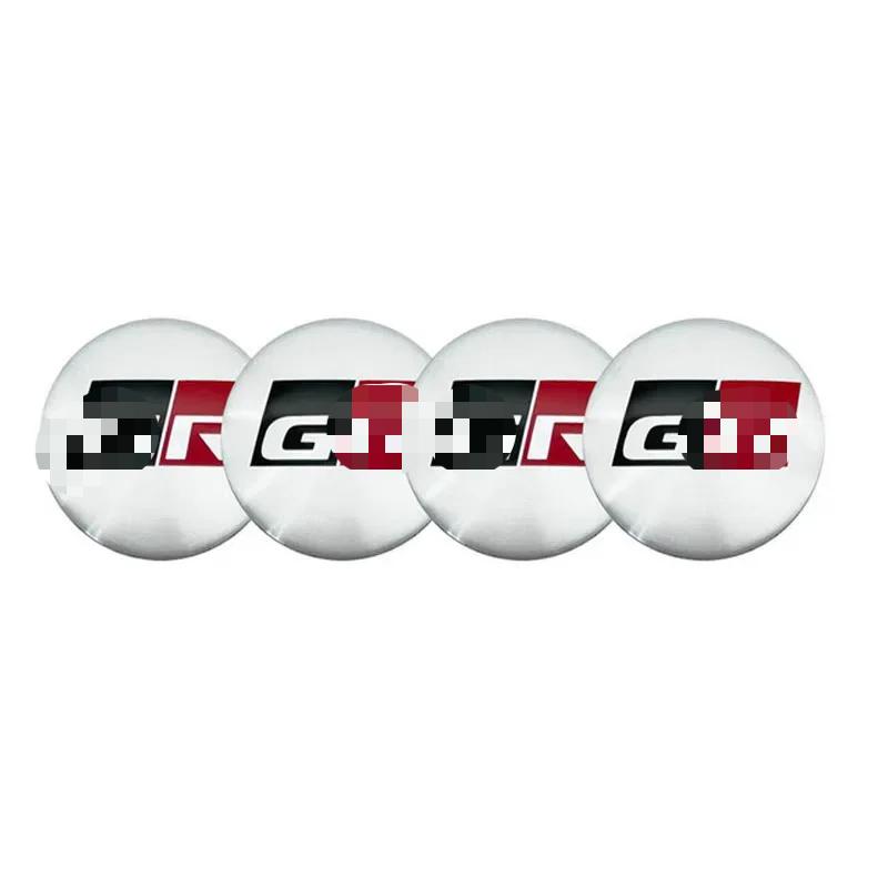 Новые 4 шт. Значок GR SPORT 56 мм 60 мм 65 мм Наклейка с логотипом Колпачок центральной ступицы колеса Заглушка диска Аксессуары для стайлинга значков