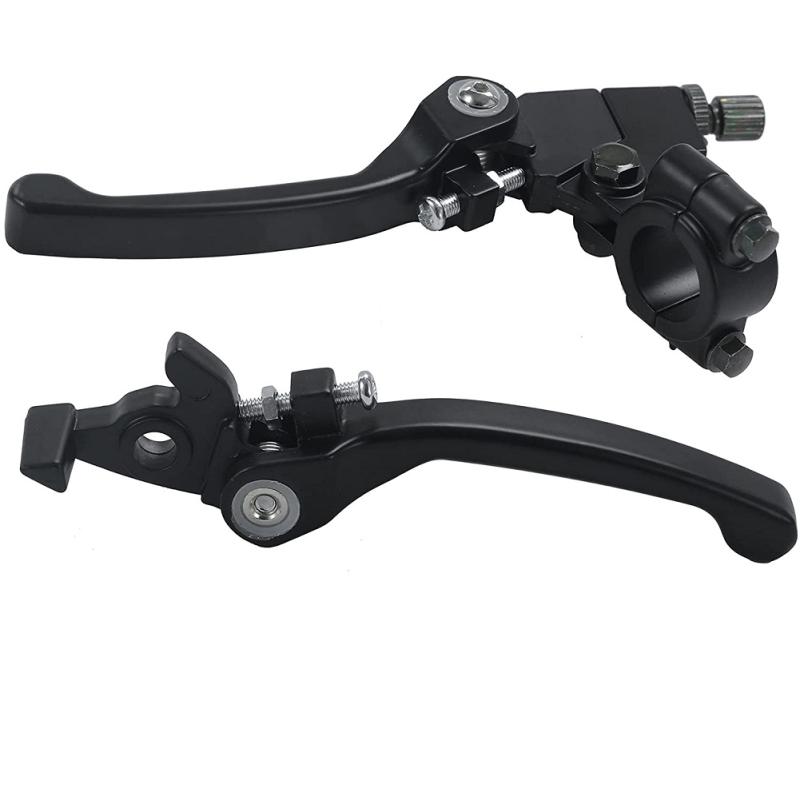 1 пара складных алюминиевых рычагов сцепления и тормоза для внедорожных квадроциклов, аксессуары для модификации, совместимые с