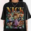 Zootopia Nick Wilde Comfort Colors Shirt, Judy Hopps And Nick Wilde Shirt, Zootopia Movie Shirt, Family Trip Shirt 11