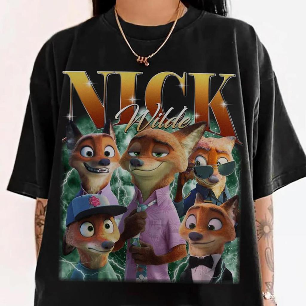 Zootopia Nick Wilde Comfort Colors Shirt, Judy Hopps And Nick Wilde Shirt, Zootopia Movie Shirt, Family Trip Shirt 11